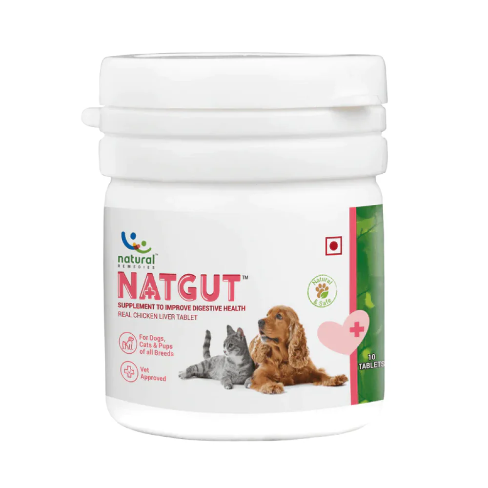 Natural Remedies Natgut Digestive Tablets for Dogs and Cats - Image 5