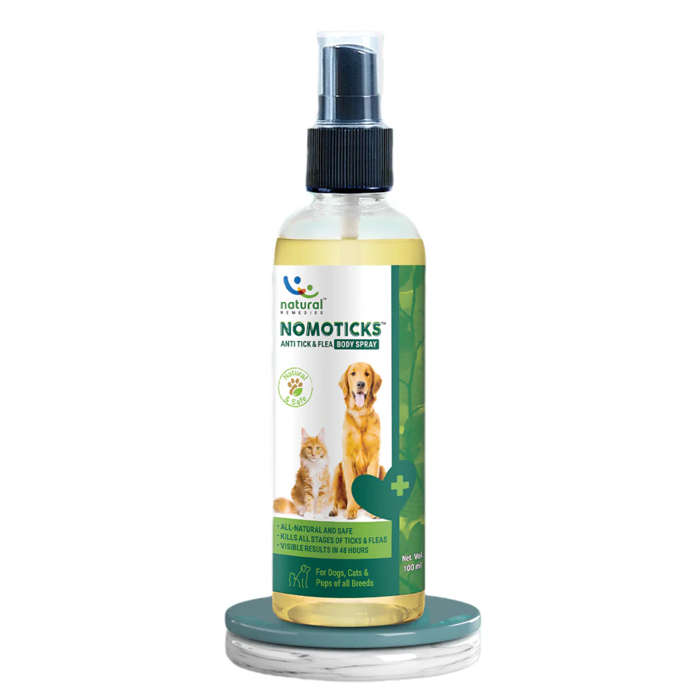 Natural Remedies Nomo Ticks Home Spray for Dogs and Cats - Image 6