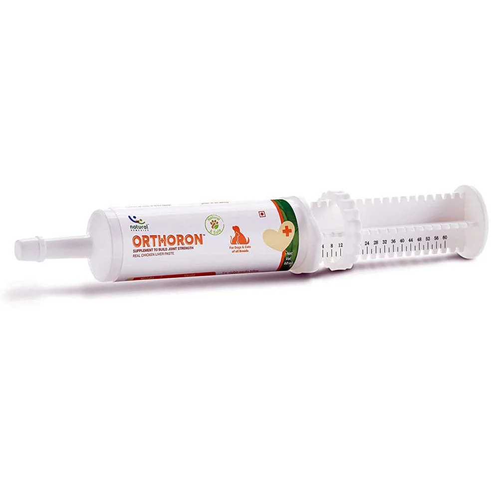 Natural Remedies Orthoron Joint Supplement Paste for Dogs and Cats - Image 2