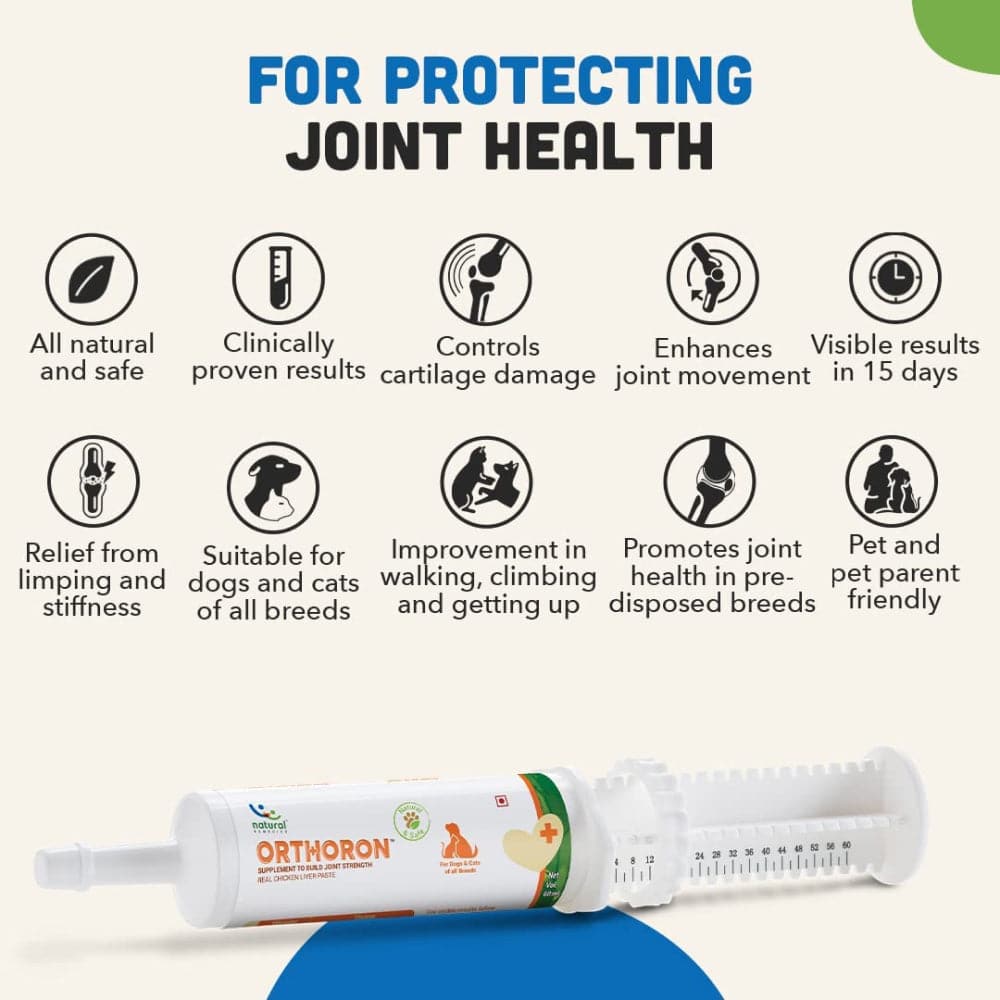 Natural Remedies Orthoron Joint Supplement Paste for Dogs and Cats - Image 4