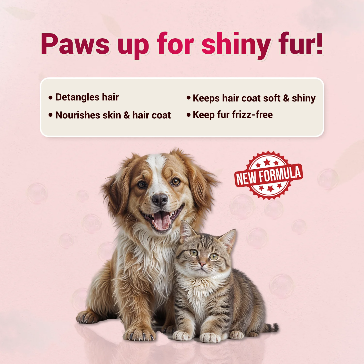 Natural Remedies Shine Me Up Advanced Hair Serum for Dogs and Cats - Image 5