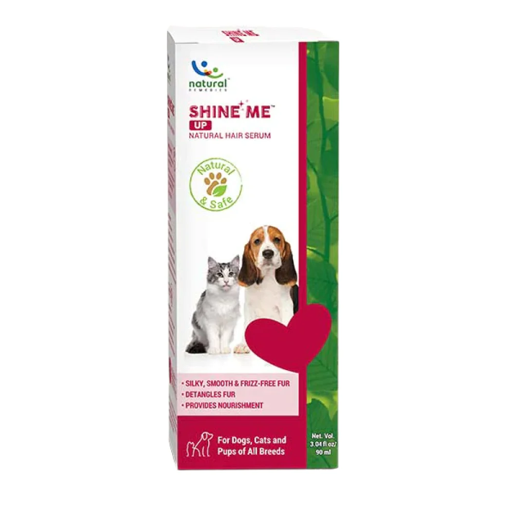 Natural Remedies Shine Me Up Hair Serum for Dogs and Cats - Image 2