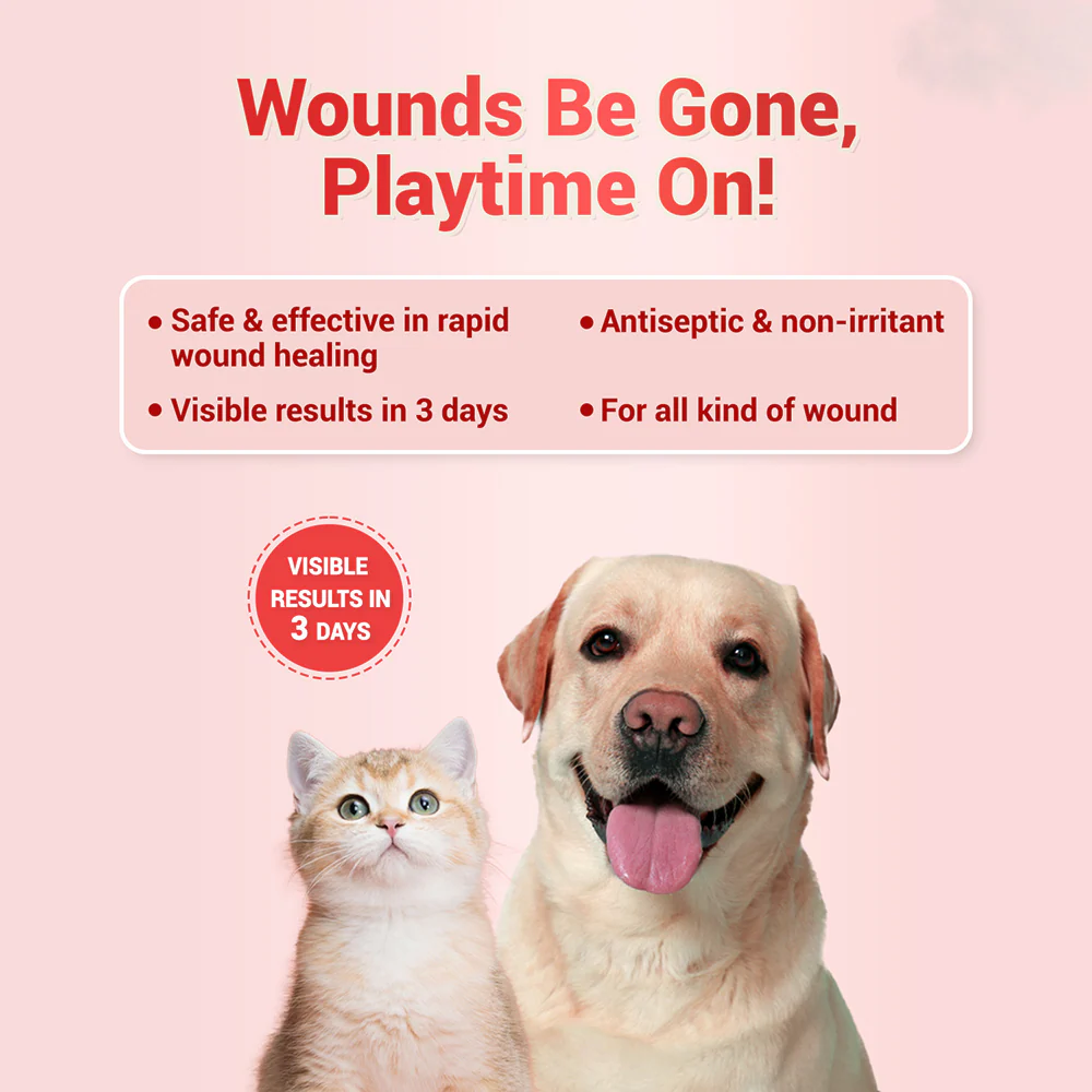 Natural Remedies Topicure Pet Wound Healing Spray for Dogs and Cats - Image 4