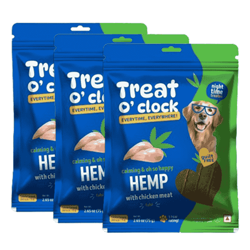 Natural Remedies Treat O'Clock Hemp with Chicken Meat Treats for Dogs - Image 6