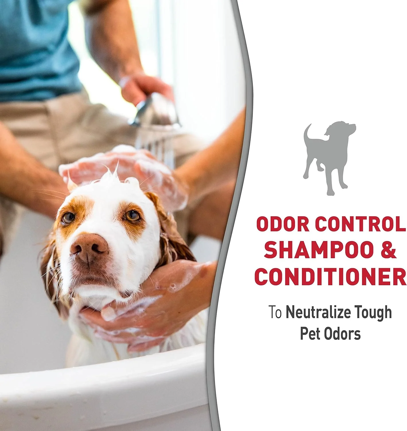 Nature’s Miracle Lavender Scented Charcoal Odor Control Shampoo and Conditioner for Dogs - Image 7