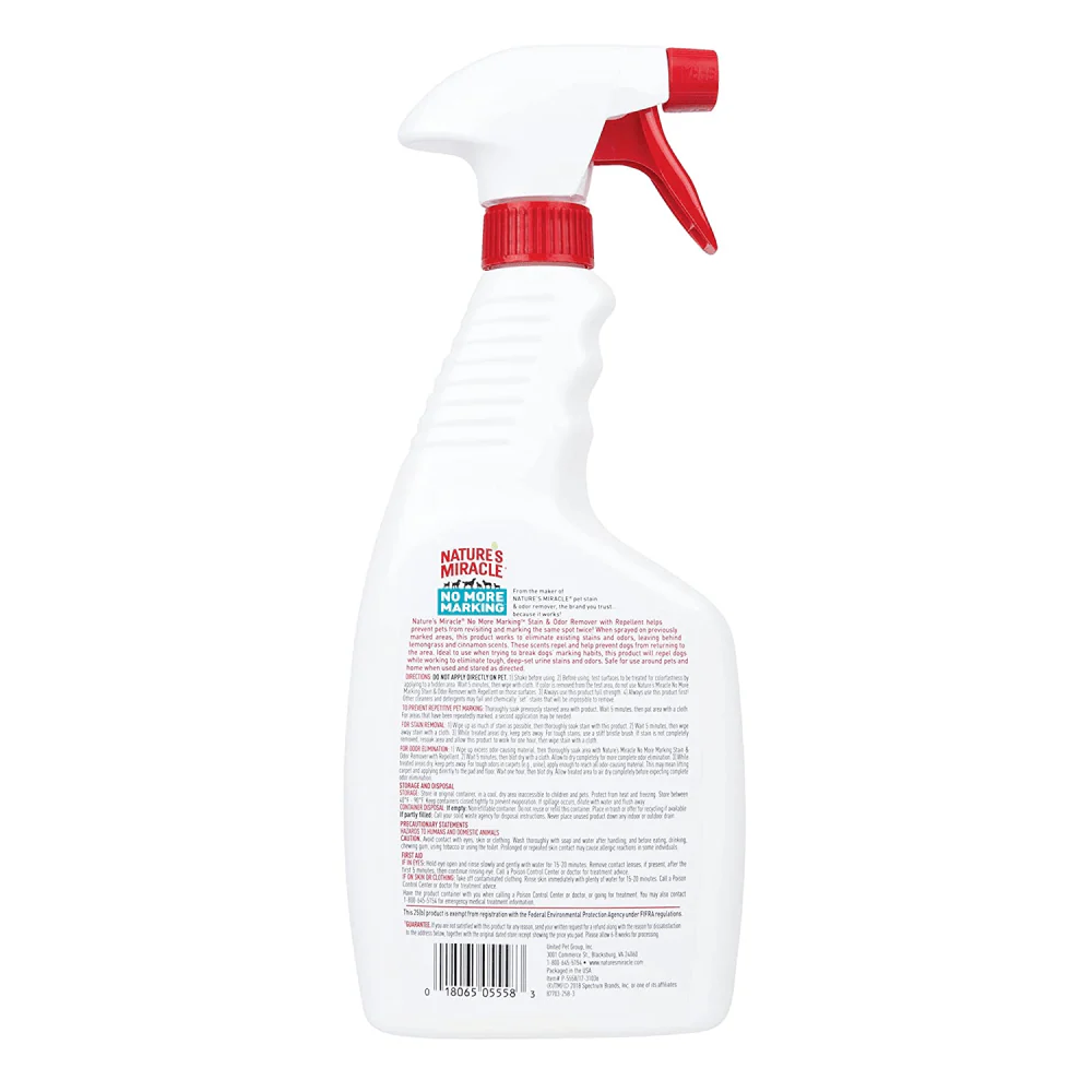 Nature’s Miracle No More Marking Stain & Odor Remover for Dogs - Image 2
