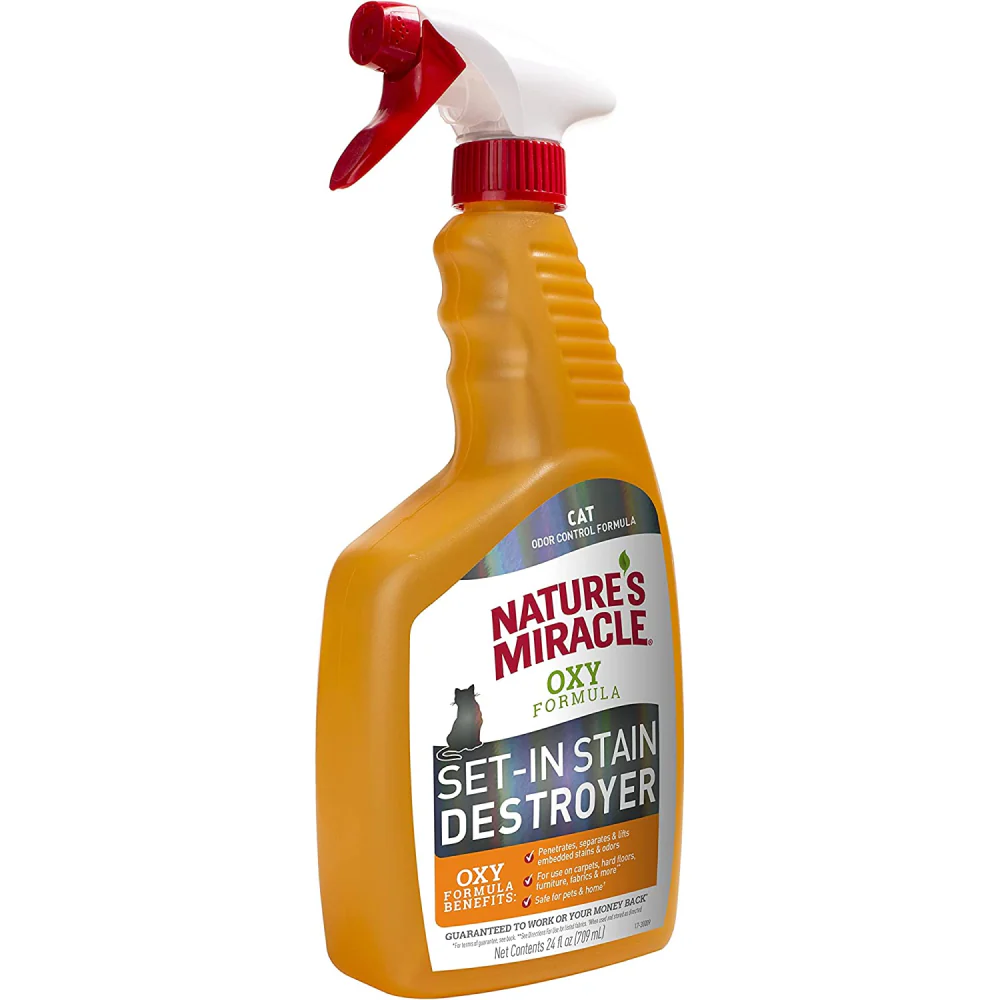Nature’s Miracle Orange Oxy Stain and Odor Remover for Cats - Image 12