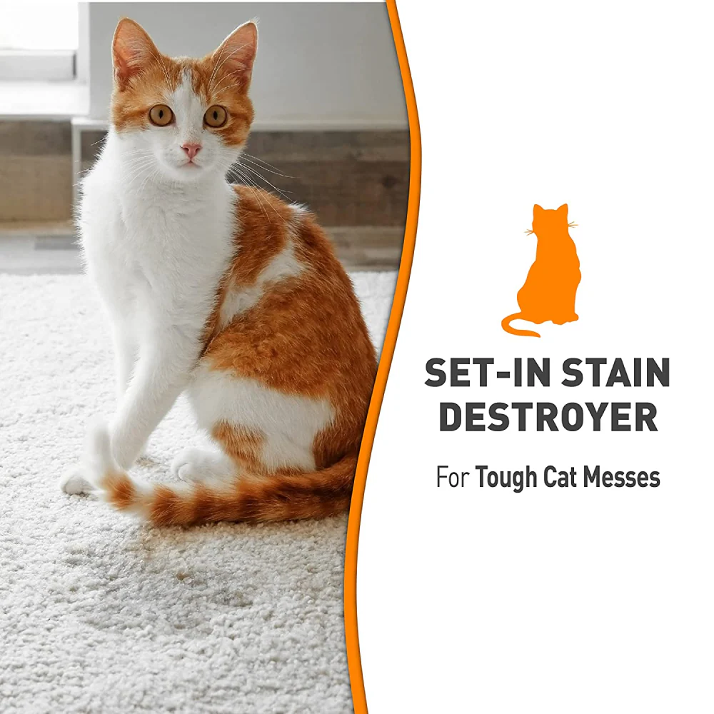 Nature’s Miracle Orange Oxy Stain and Odor Remover for Cats - Image 8