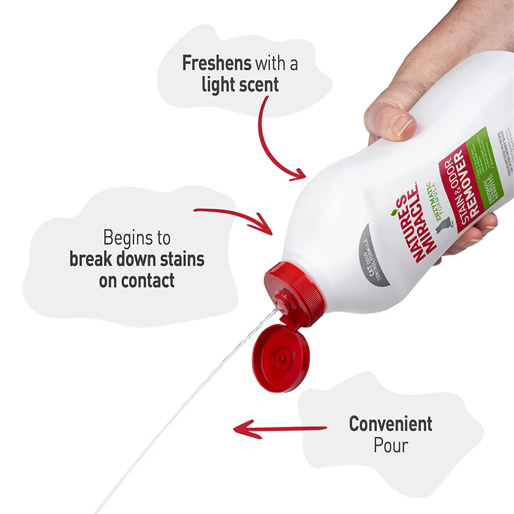 Nature’s Miracle Stain & Odor Remover for Cats - Image 4