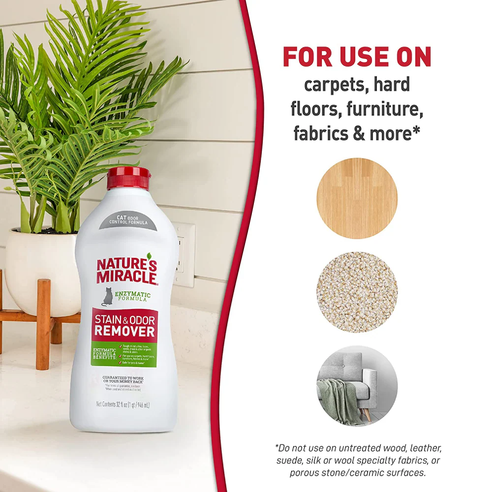 Nature’s Miracle Stain & Odor Remover for Cats - Image 5