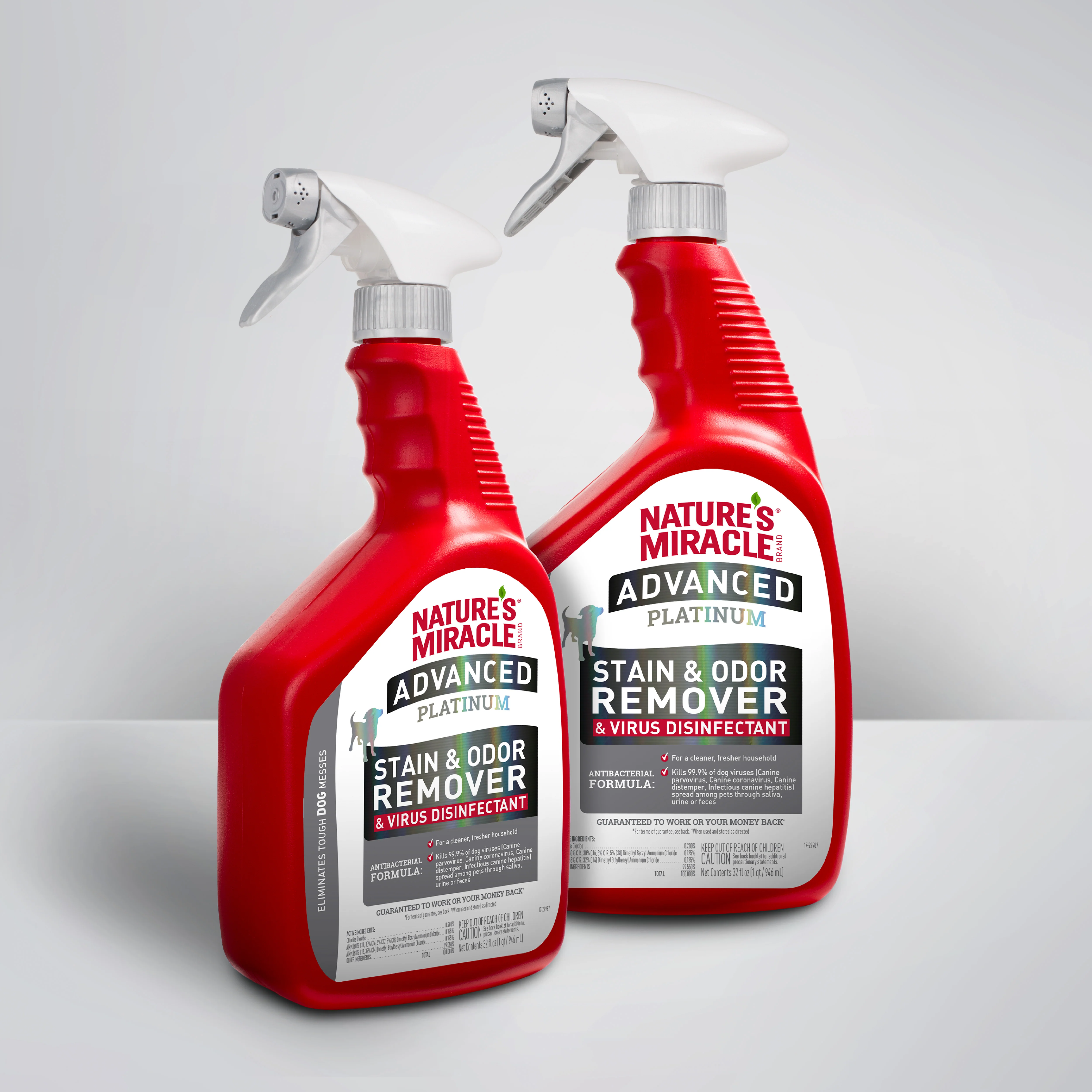 Nature's Miracle JFC Fresh Scented Advanced Platinum Stain and Odor Remover and Virus Disinfectant for Cats - Image 8