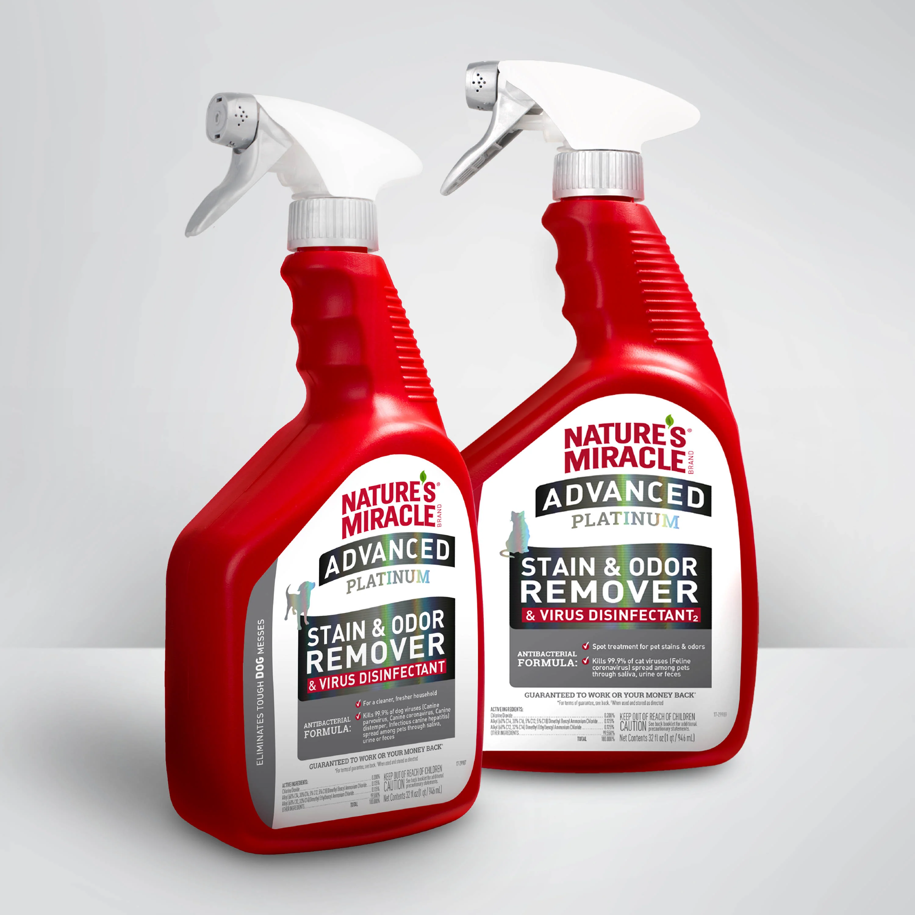 Nature's Miracle JFC Fresh Scented Advanced Platinum Stain and Odor Remover and Virus Disinfectant for Cats - Image 9