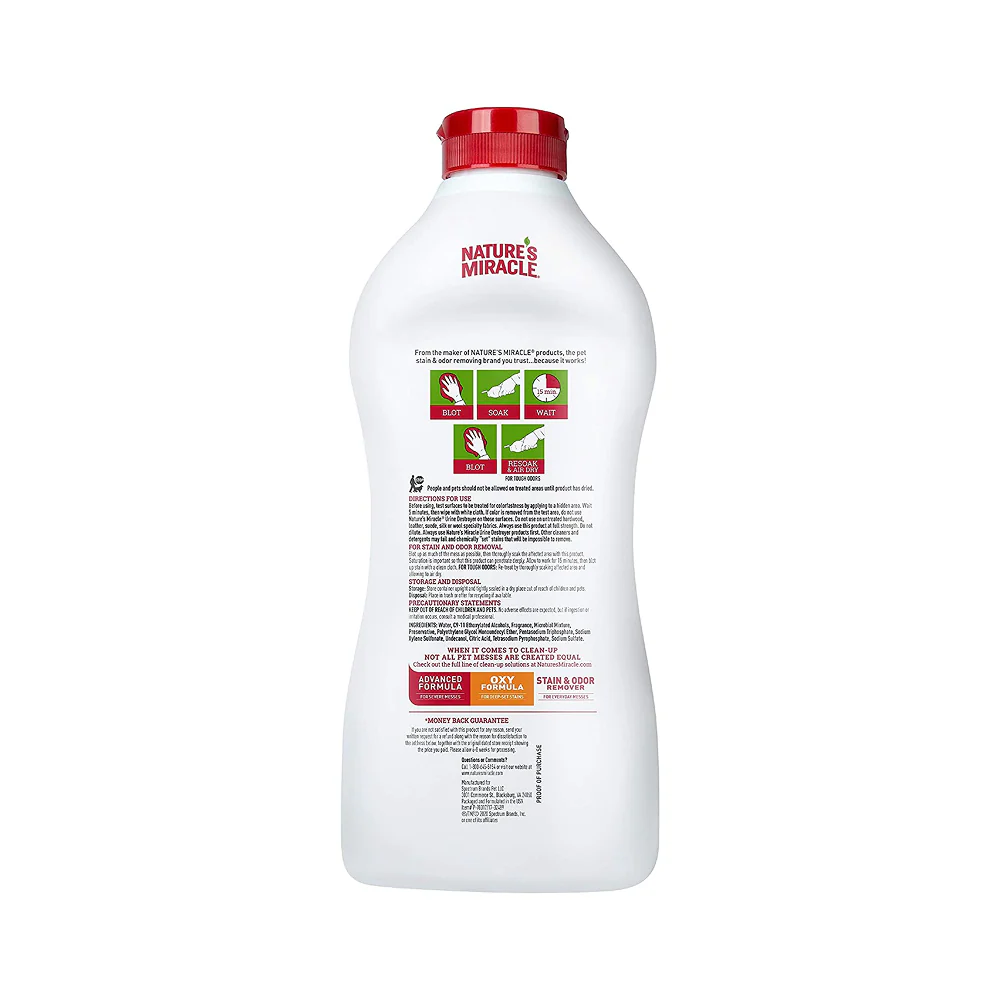 Nature's Miracle JFC Light Orange Scented Urine Destroyer for Cats - Image 3