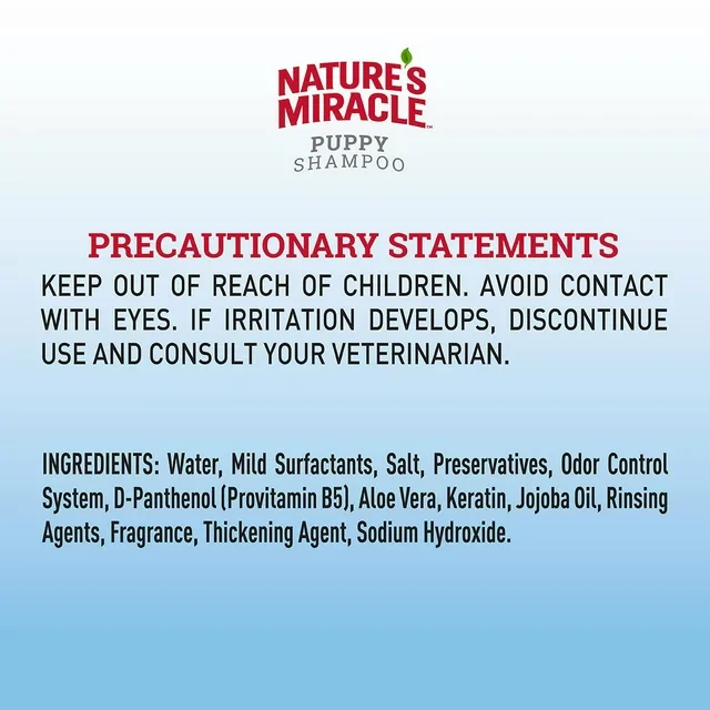 Nature's Miracle Cotton Air Scented Shampoo and Conditioner for Puppies and Dogs - Image 11