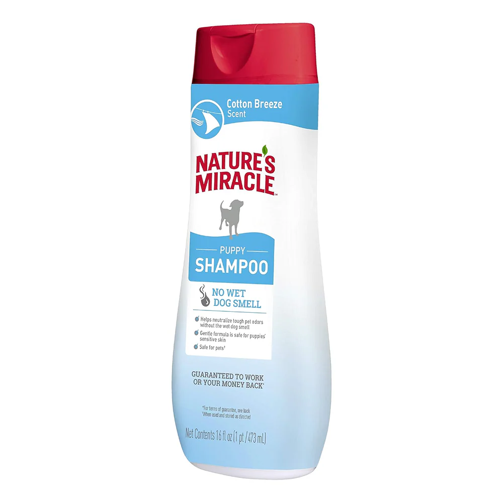 Nature's Miracle Cotton Air Scented Shampoo and Conditioner for Puppies and Dogs - Image 2