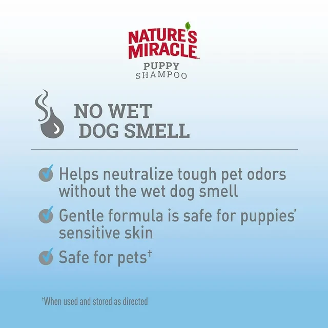 Nature's Miracle Cotton Air Scented Shampoo and Conditioner for Puppies and Dogs - Image 8