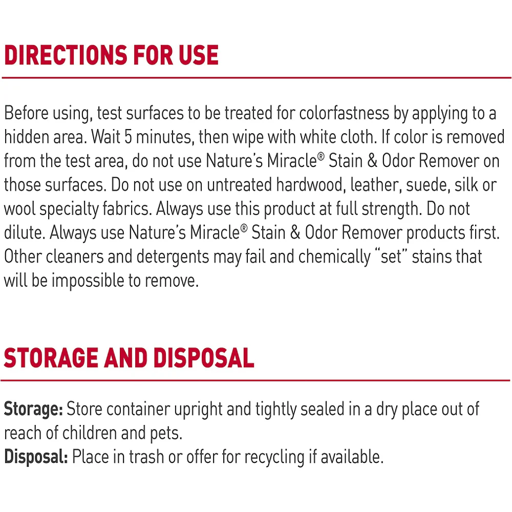 Nature's Miracle Stain and Odor Remover for Dogs - Image 7