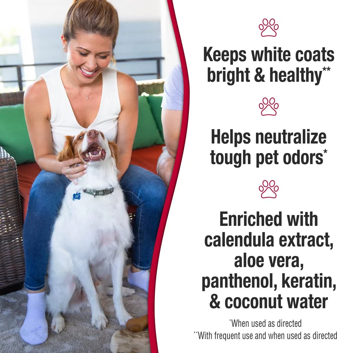 Nature's Miracle Whitening Shampoo and Conditioner for Dogs - Image 5