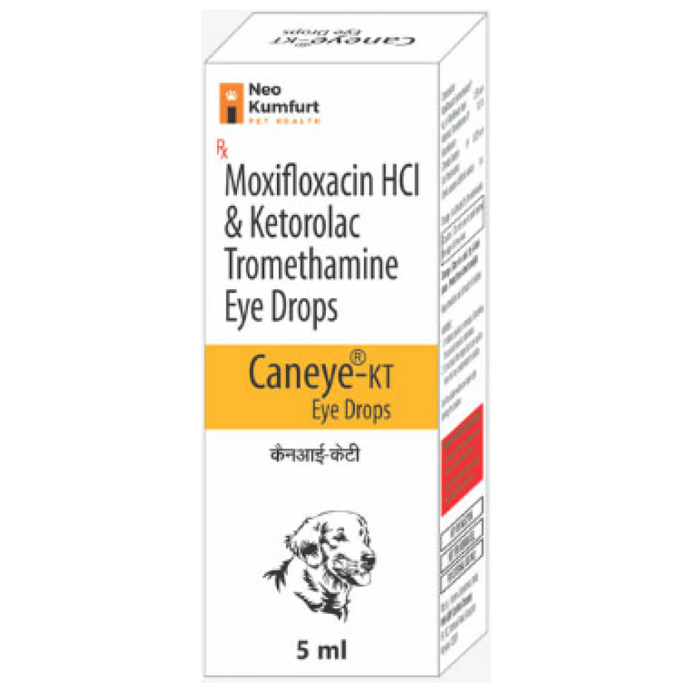Neo Kumfurt Caneye KT Eye Drops for Dogs and Cats (5ml) - Image 2