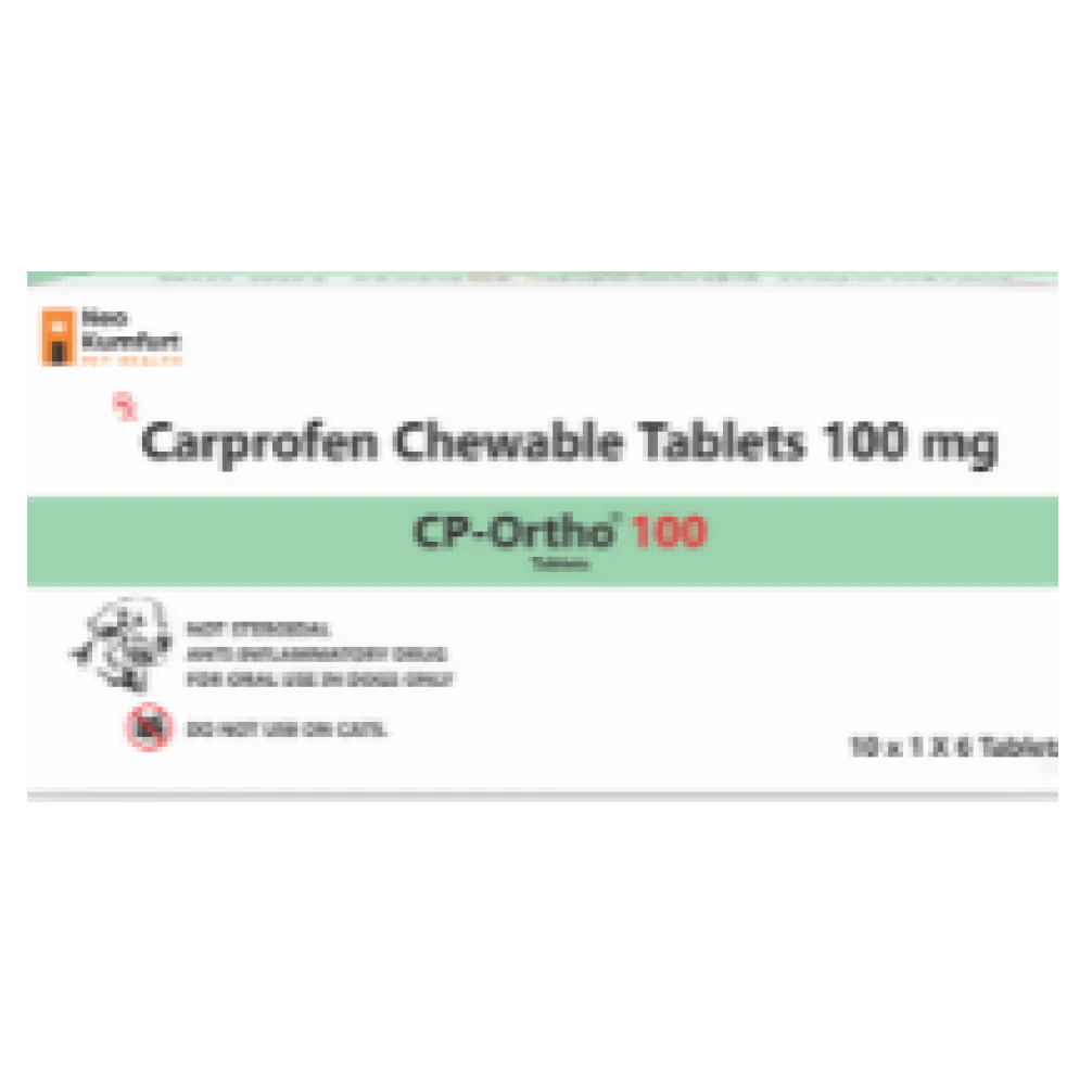 Neo Kumfurt CP Ortho 100mg (Carprofen) Tablets for Dogs (pack of 6 tablets) - Image 2