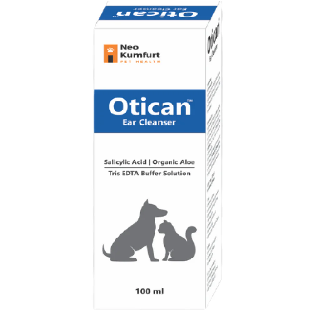 Neo Kumfurt Otican Ear Cleanser for Dogs and Cats (100ml) - Image 2