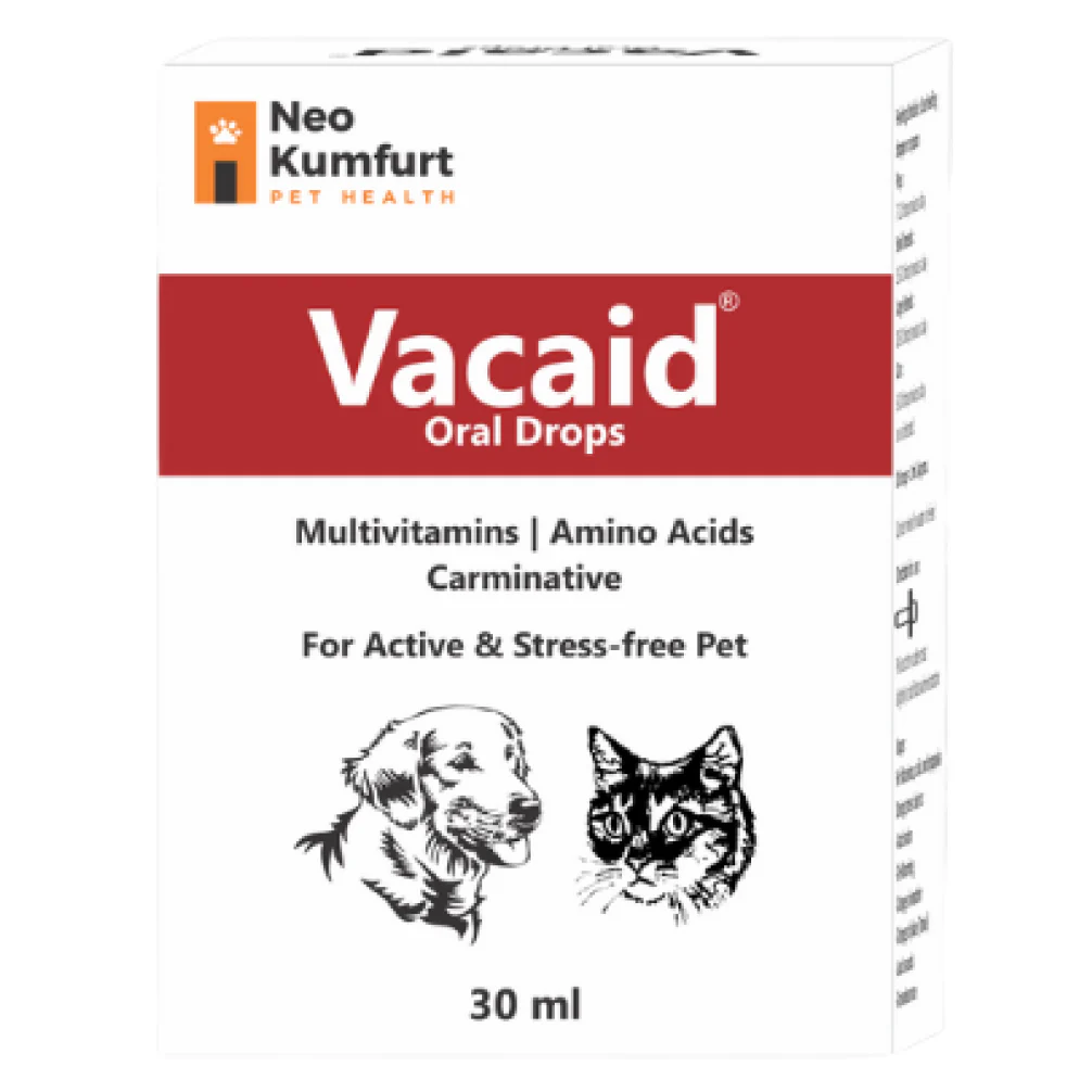 Neo Kumfurt Vacaid Oral Drops for Dogs and Cats (30ml) - Image 2