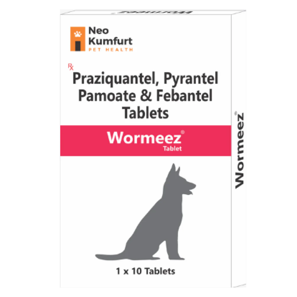 Neo Kumfurt Wormeez Deworming Tabet for Dogs (pack of 10 tablets) - Image 2