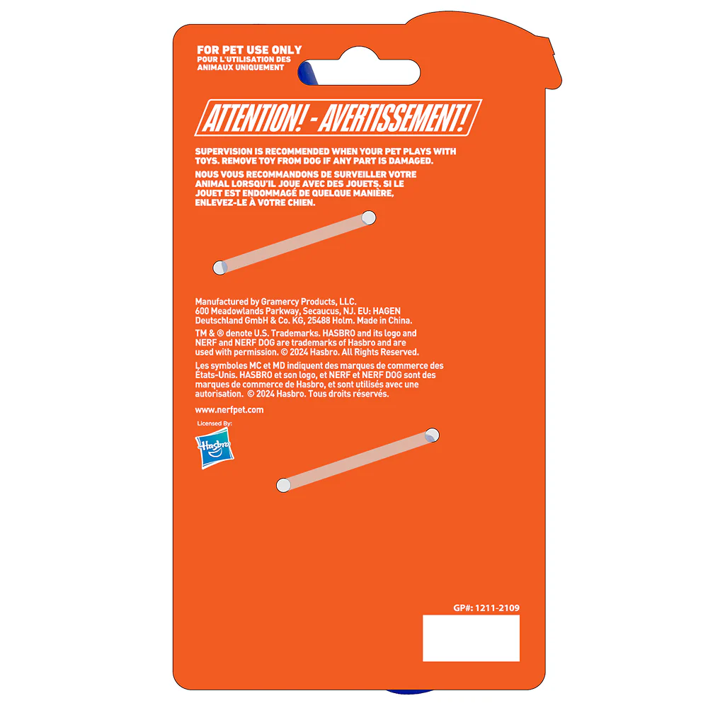 Nerf Dog Squeak Stick Toy for Dogs (Blue) - Image 3