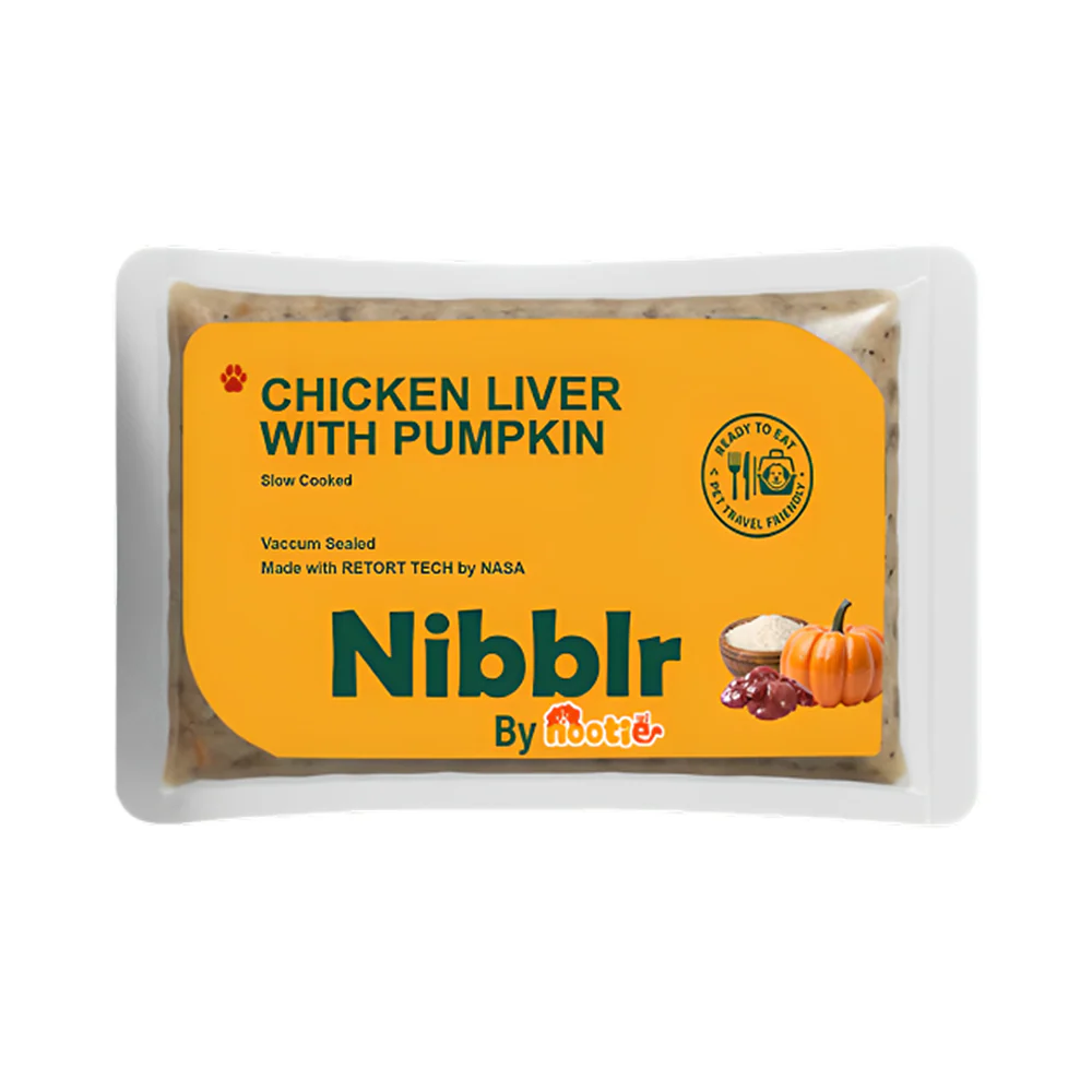 Nibblr By Nootie Wholesome Chicken Liver with Pumpkin Ready to Eat Meal Dog Wet Food - Image 2