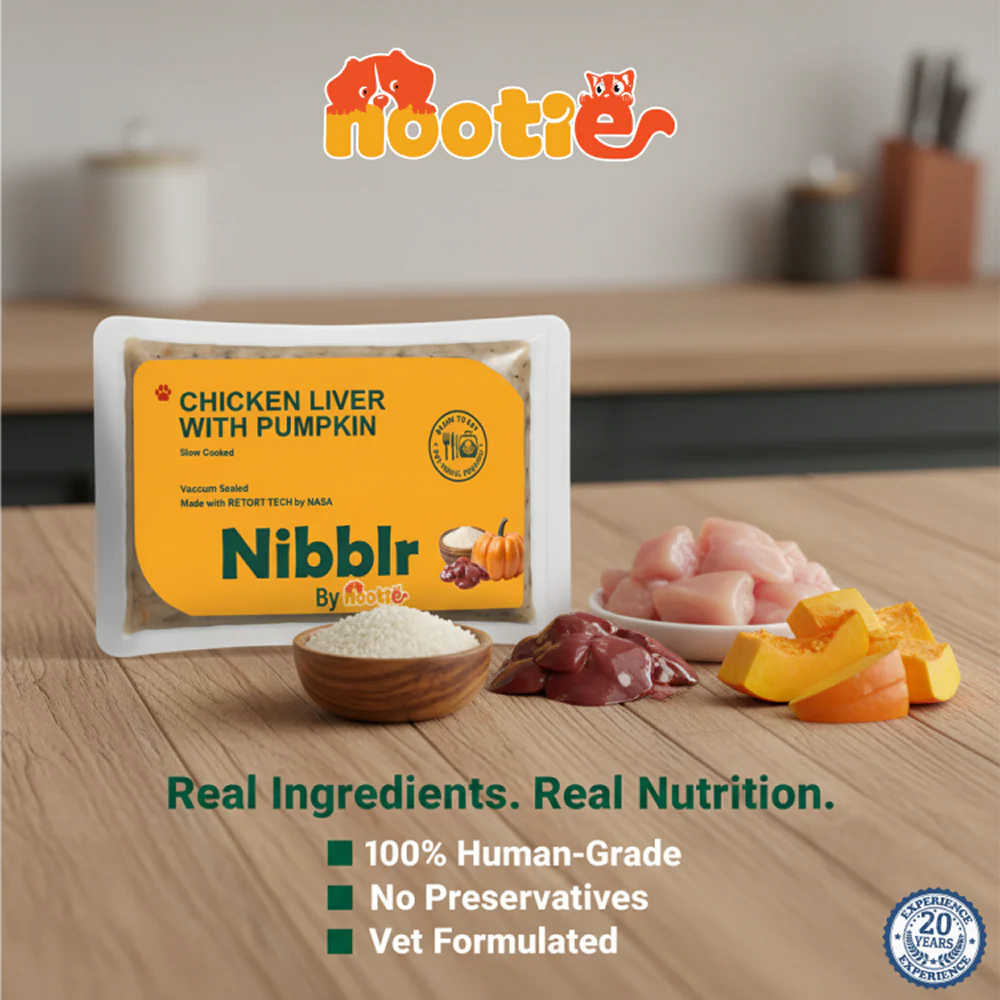 Nibblr By Nootie Wholesome Chicken Liver with Pumpkin Ready to Eat Meal Dog Wet Food - Image 4