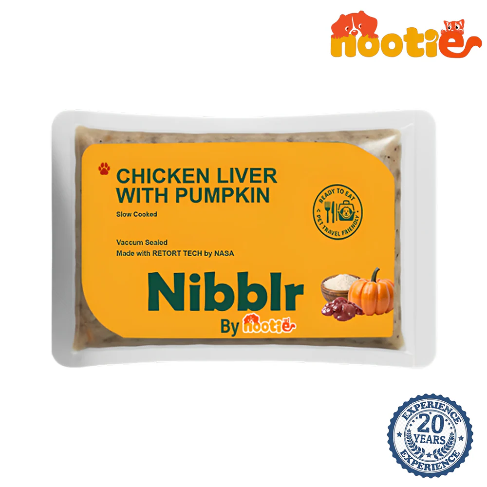 Nibblr By Nootie Wholesome Chicken Liver with Pumpkin Ready to Eat Meal Dog Wet Food - Image 9