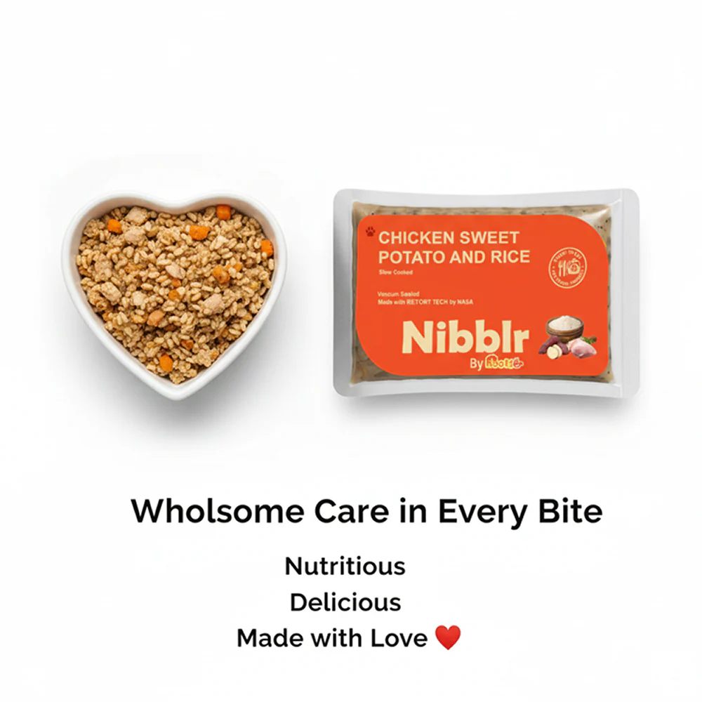 Nibblr By Nootie Wholesome Chicken Sweet Potato & Rice Ready to Eat Meal Dog Wet Food - Image 3