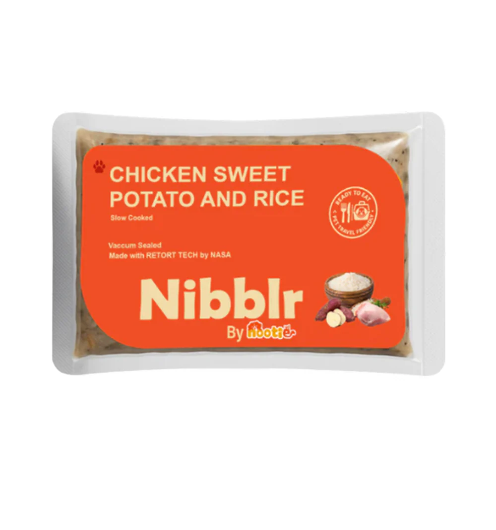 Nibblr By Nootie Wholesome Chicken Sweet Potato & Rice Ready to Eat Meal Dog Wet Food - Image 9