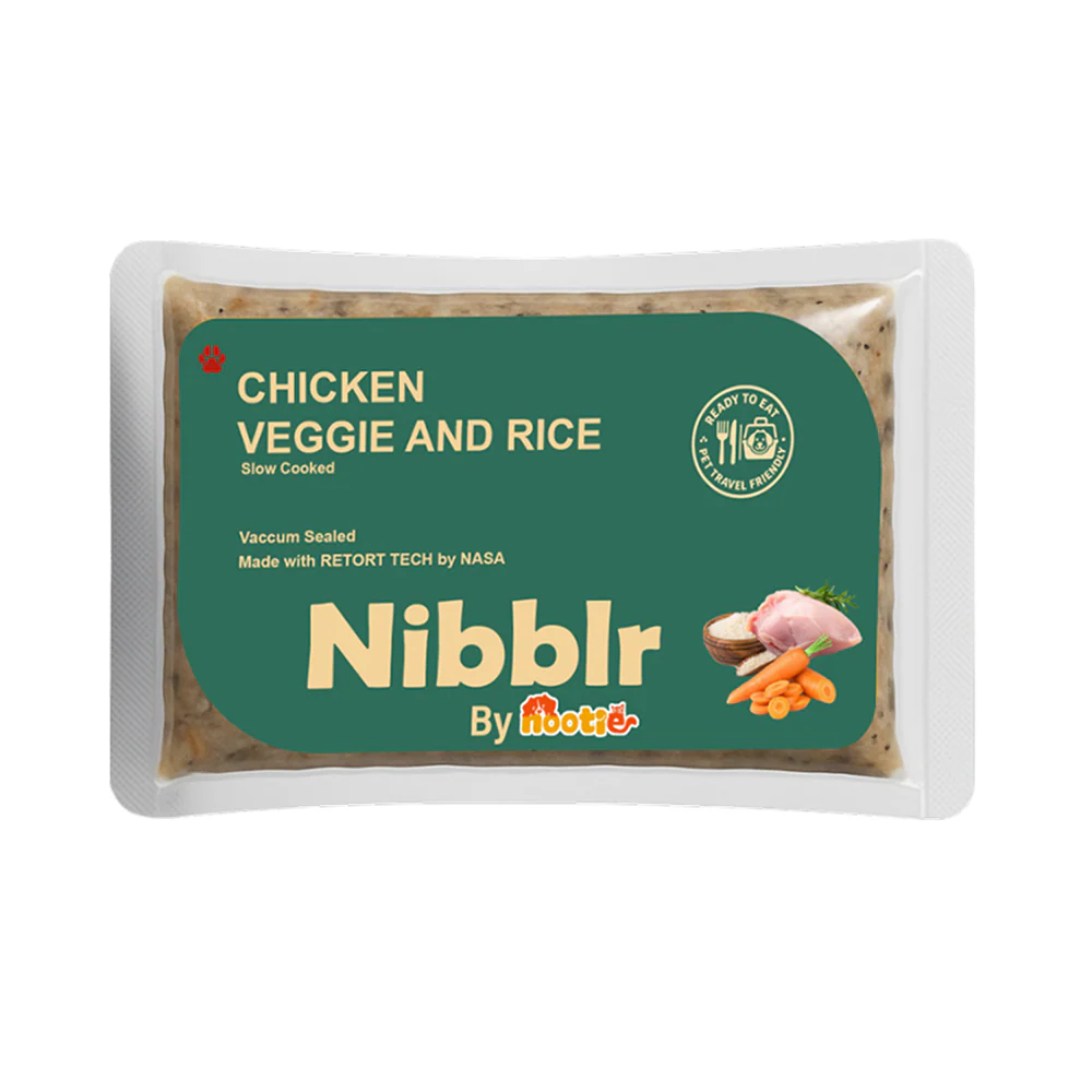 Nibblr By Nootie Wholesome Chicken Veggie & Rice Ready to Eat Meal Dog Wet Food - Image 9