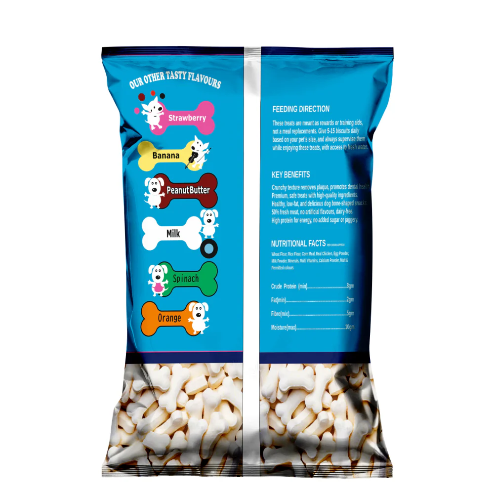 Nootie Chicken & Egg Milk Biscuits Puppy Dog Treats - Image 8