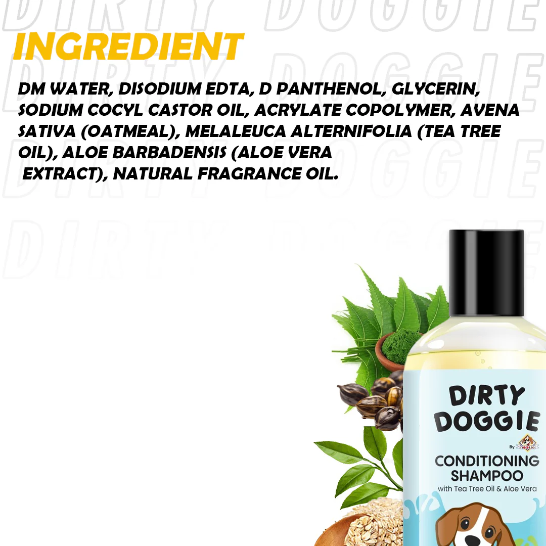Nootie Dirty Doggie Tick & Flea and Conditioning Dog Shampoo Combo - Image 3