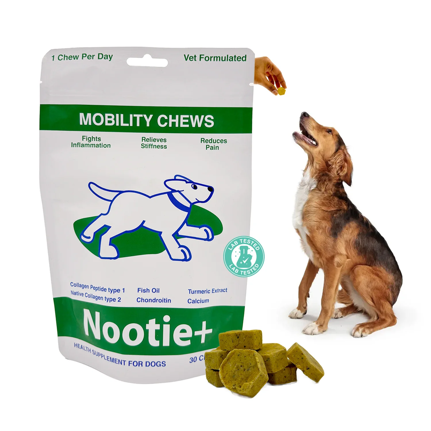 Nootie+ Joint & Bone Mobility Chews Supplement for Dogs - Image 10