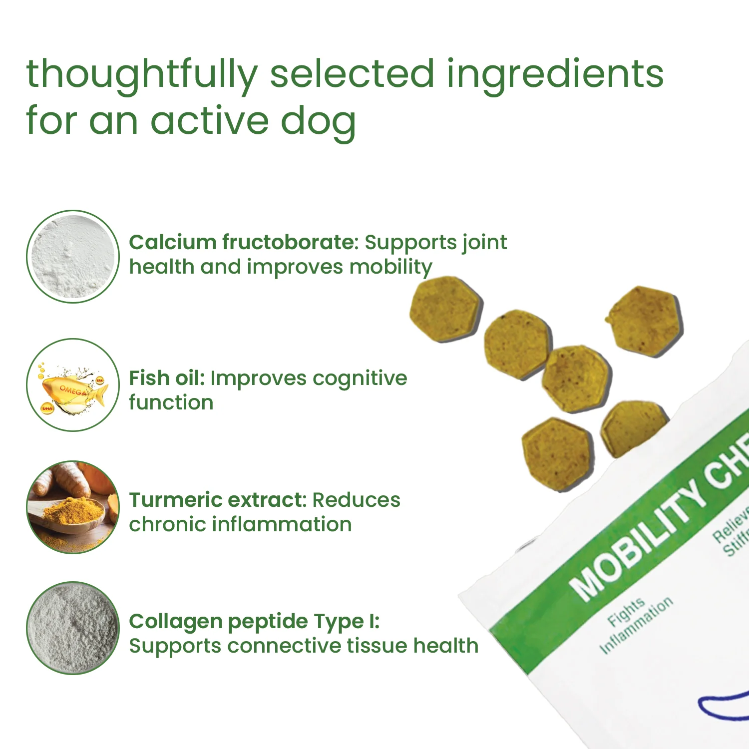 Nootie+ Joint & Bone Mobility Chews Supplement for Dogs - Image 3