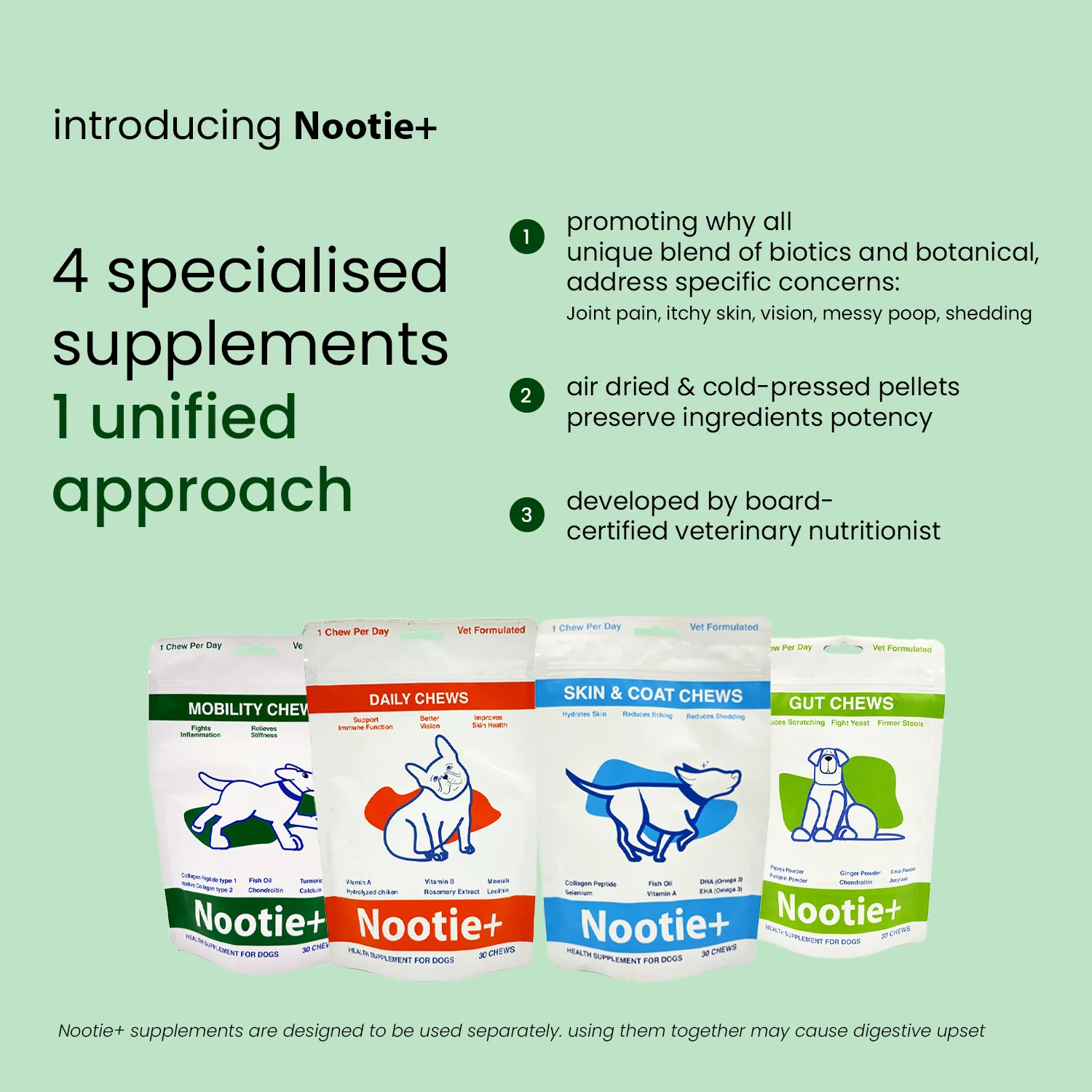 Nootie+ Joint & Bone Mobility Chews Supplement for Dogs - Image 8