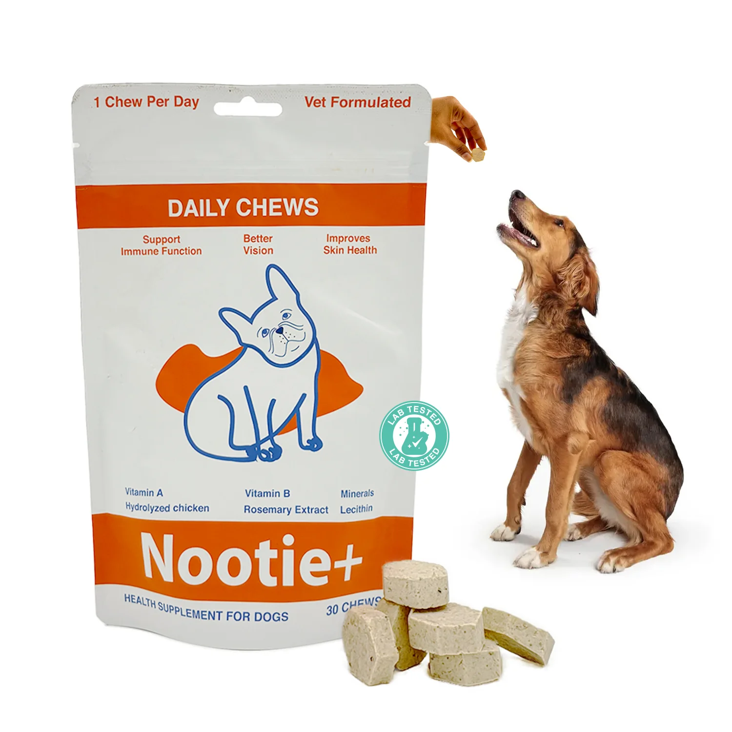 Nootie+ Multivitamin Daily Chews Supplement for Dogs - Image 10