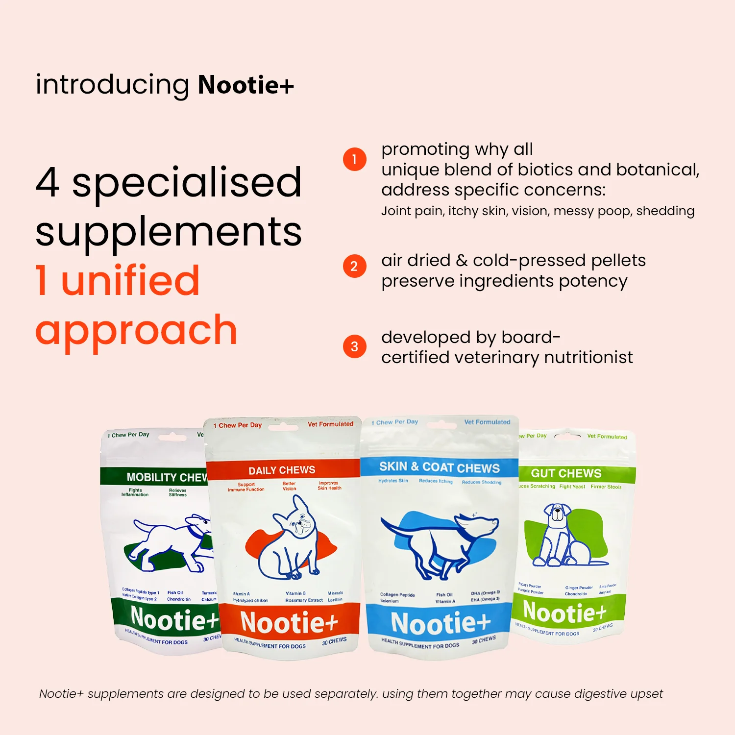 Nootie+ Multivitamin Daily Chews Supplement for Dogs - Image 8