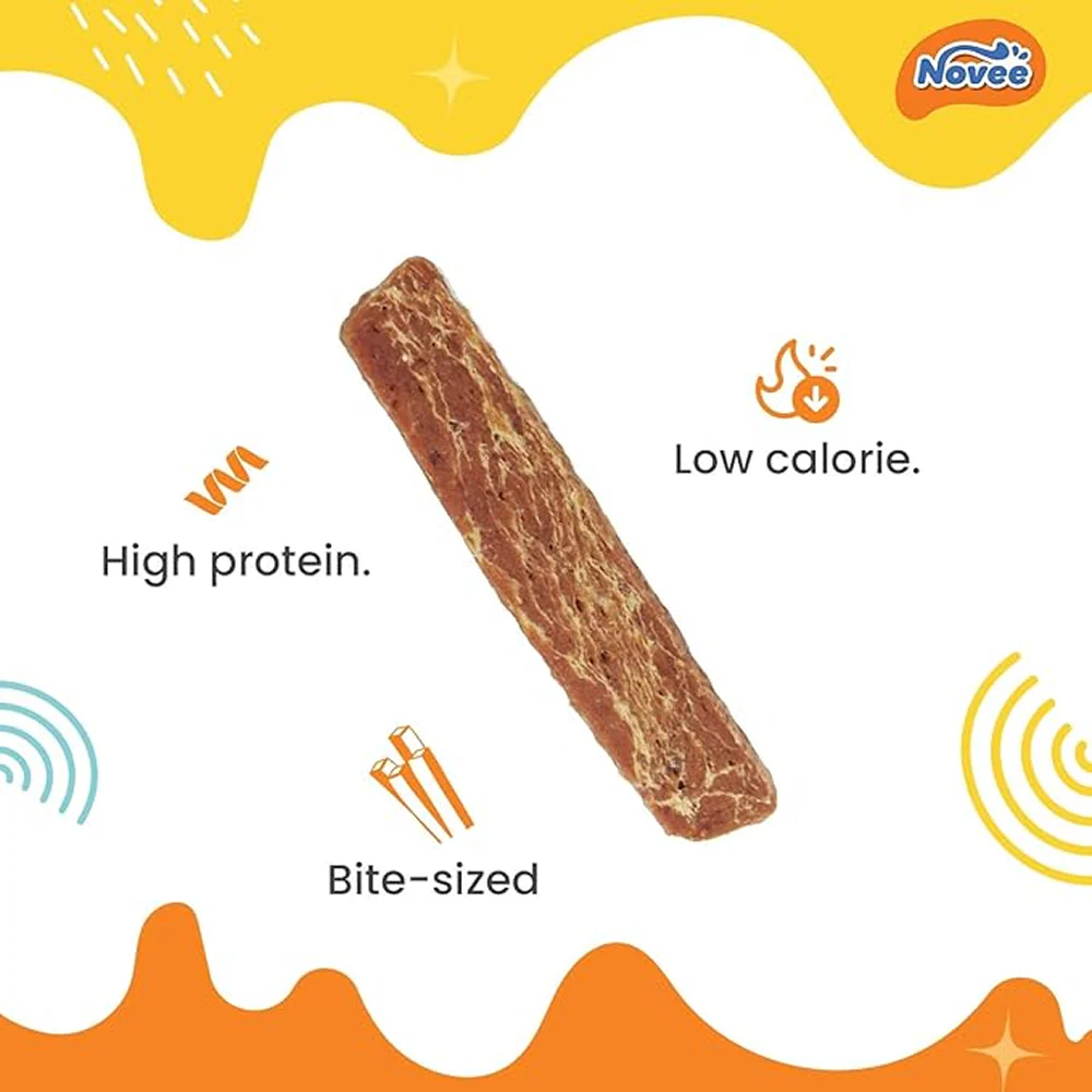 Novee Chicken Jerky Treats for Dogs - Image 3