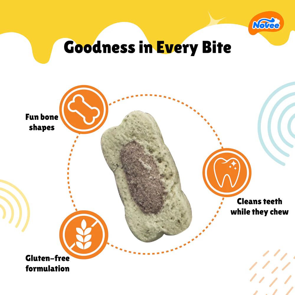 Novee Joint and Bone Support Cookie Dog Treats - Image 2