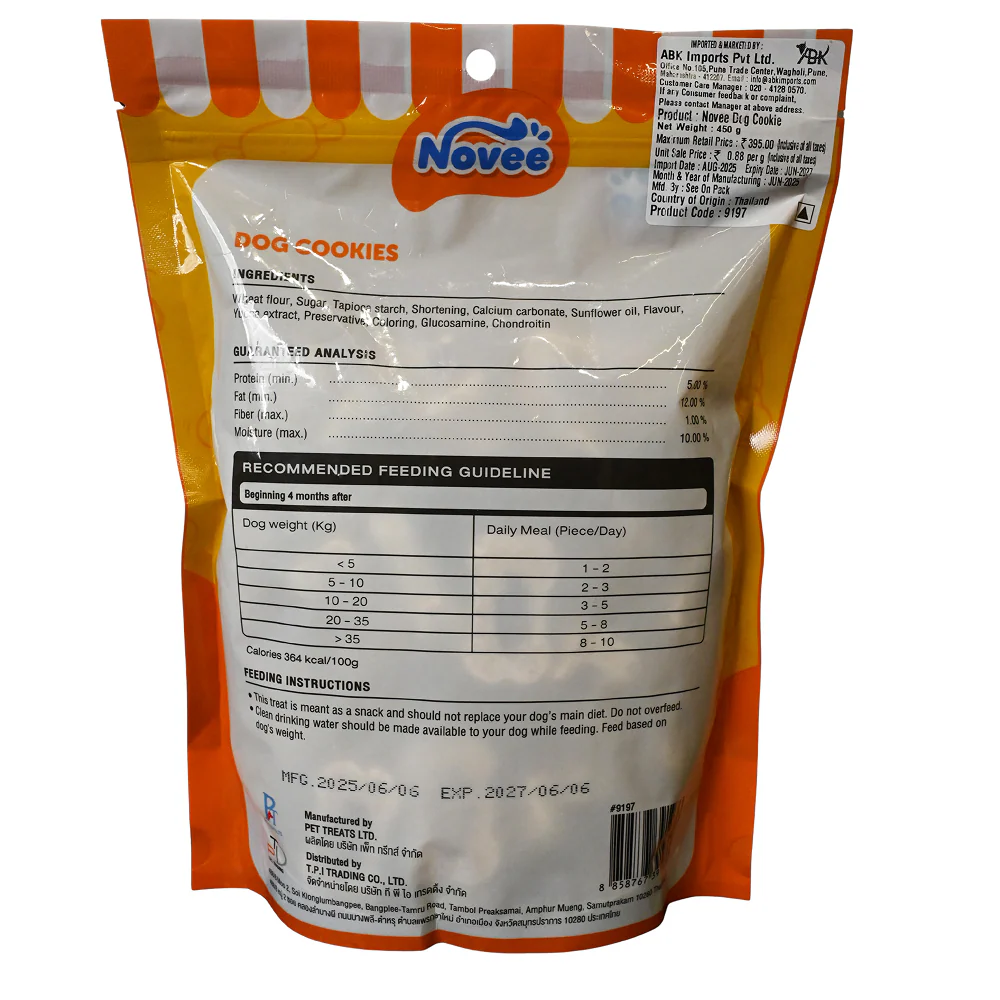 Novee Joint and Bone Support Cookie Dog Treats - Image 5