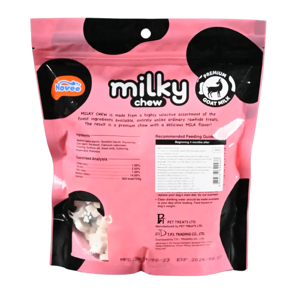 Novee Milky Chew Goat Milk Mini Bone Treats for Dogs - Image 7