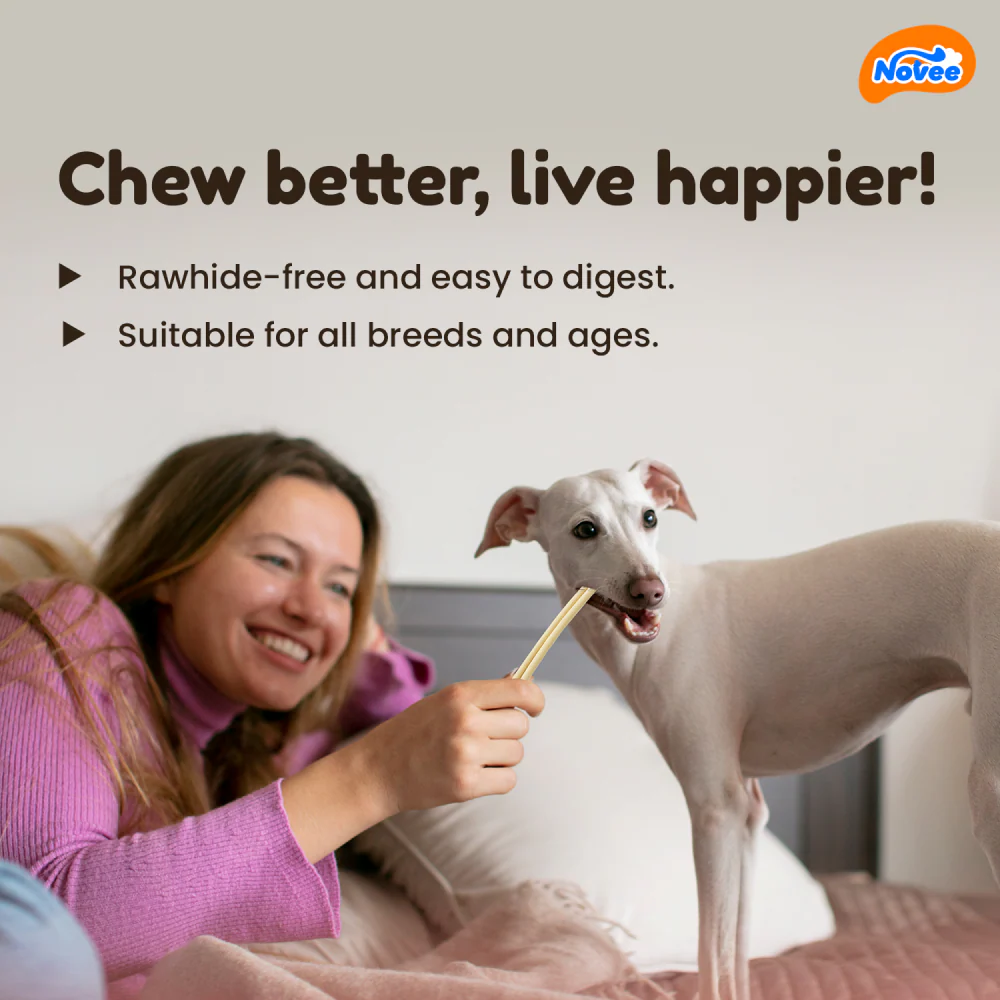 Novee Milky Chew Goat Milk Stick Treats for Dogs - Image 2
