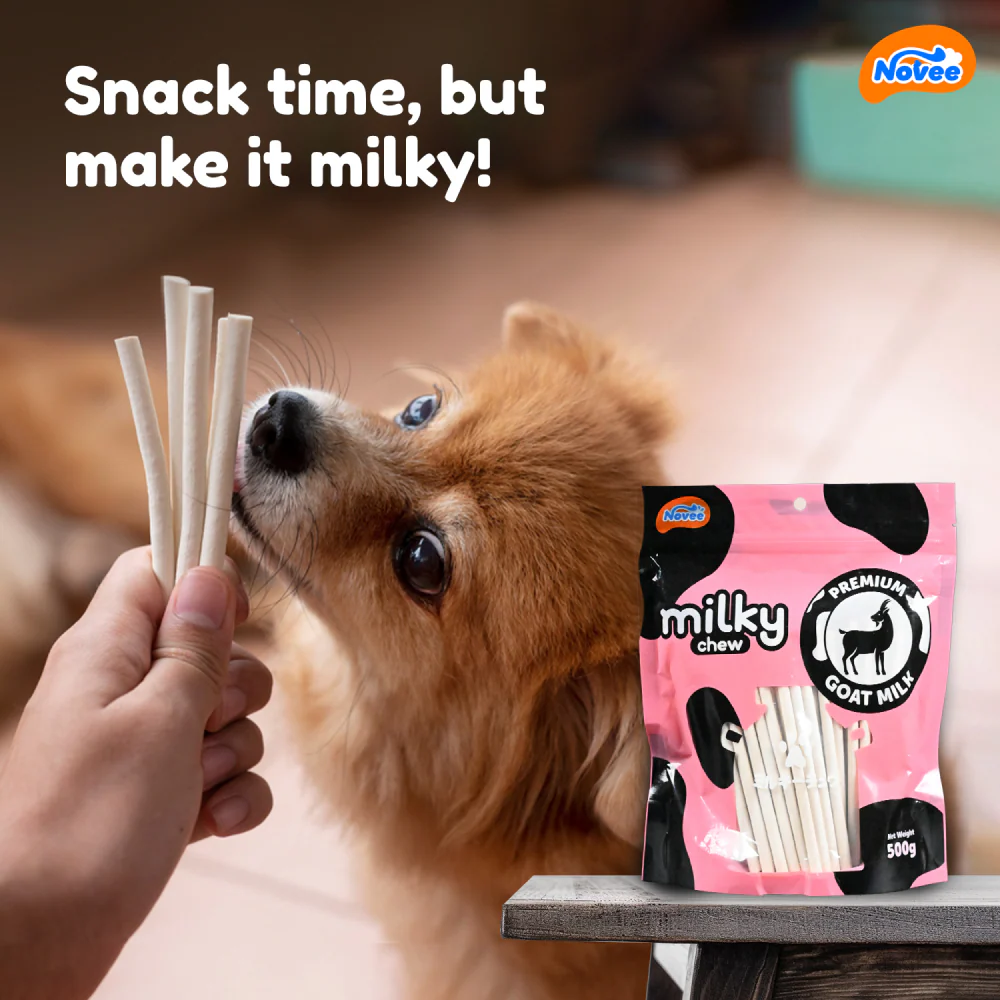 Novee Milky Chew Goat Milk Stick Treats for Dogs - Image 6