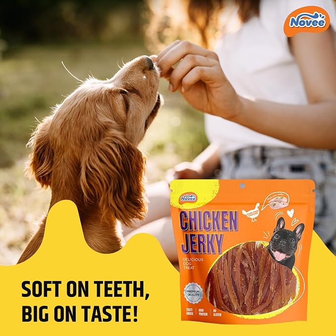 Novee Soft Sliced Chicken Jerky Dog Treats - Image 3