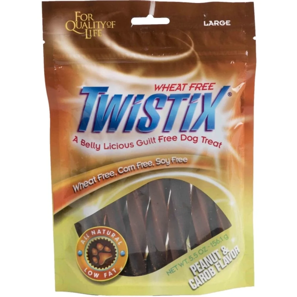 NPIC Twistix Peanut & Carob Flavor Dog Treat - Image 3