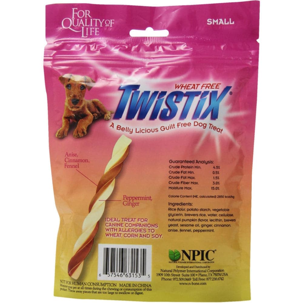 NPIC Twistix Pumpkin Spice Flavor Dog Treat - Image 2